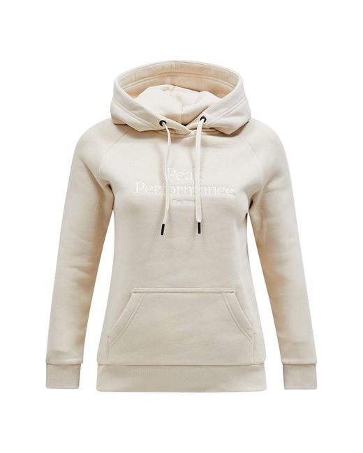 Peak Performance White Kapuzensweatshirt