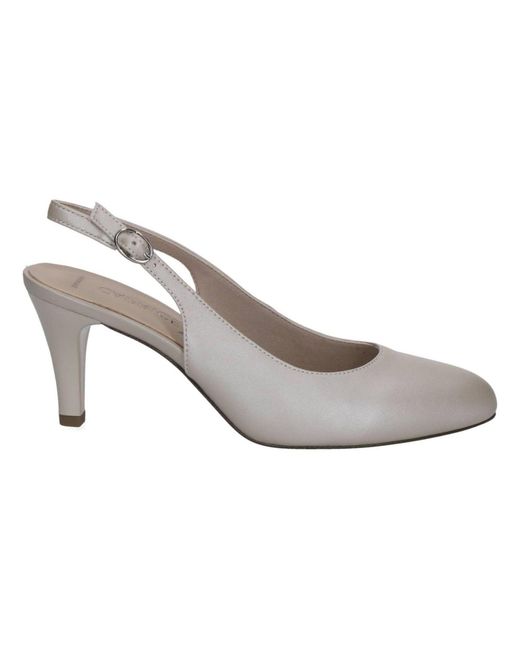 Caprice Gray Pumps