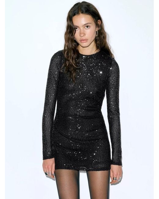 Pull&Bear Black Kleid Pacific