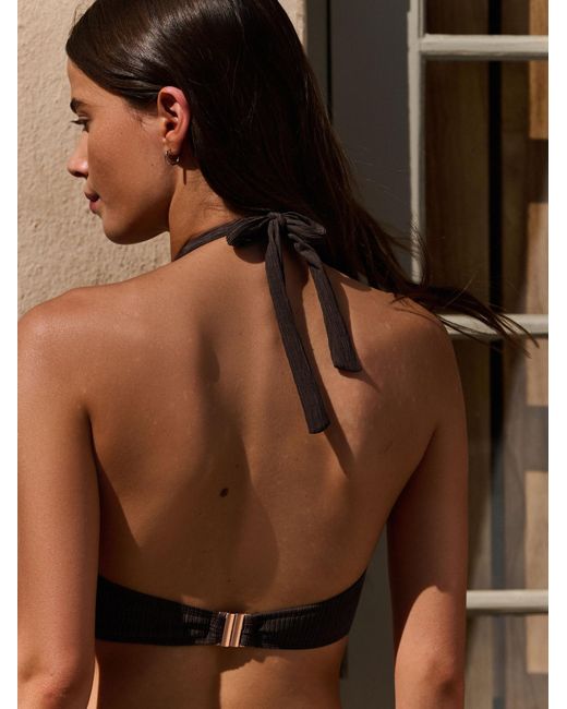 Ted Baker Black Bikinitop
