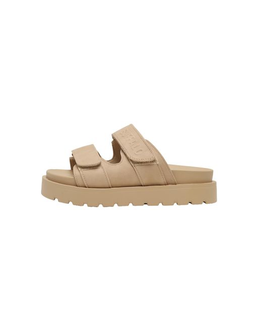 Buffalo White Pantolette Raya