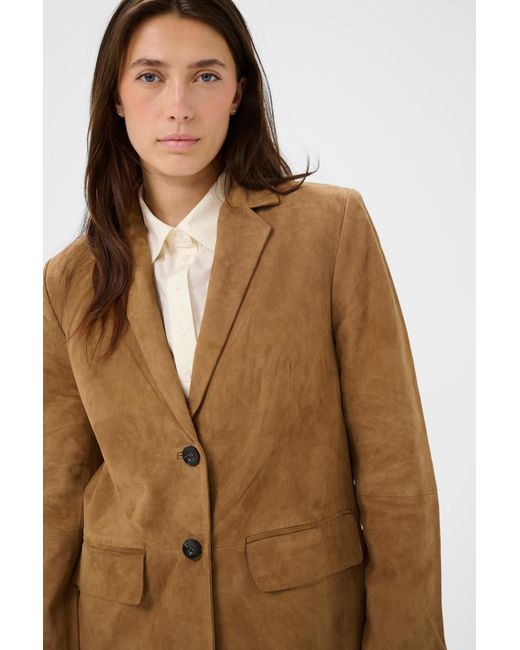 Part Two Brown Blazer