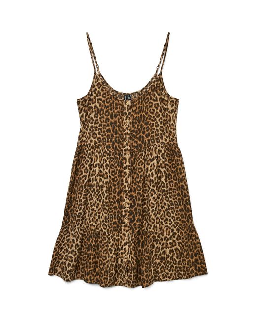 Vero Moda Brown Kleid 'Vmbumpy'