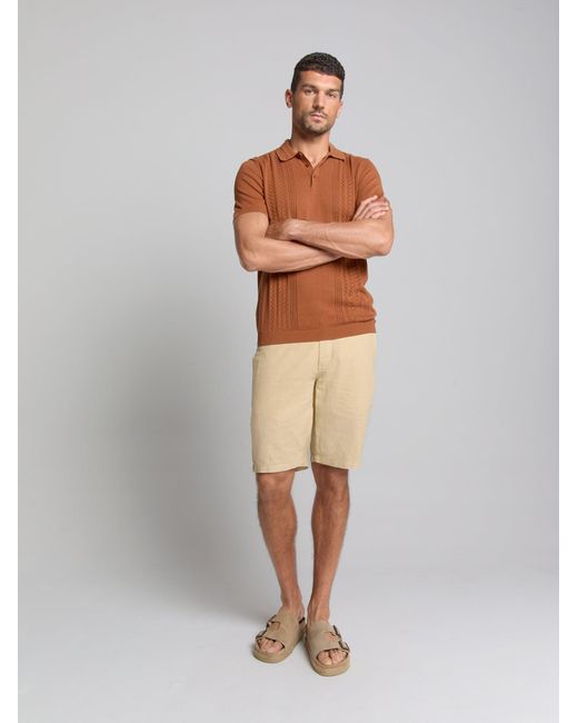 No Excess Poloshirt in Brown für Herren