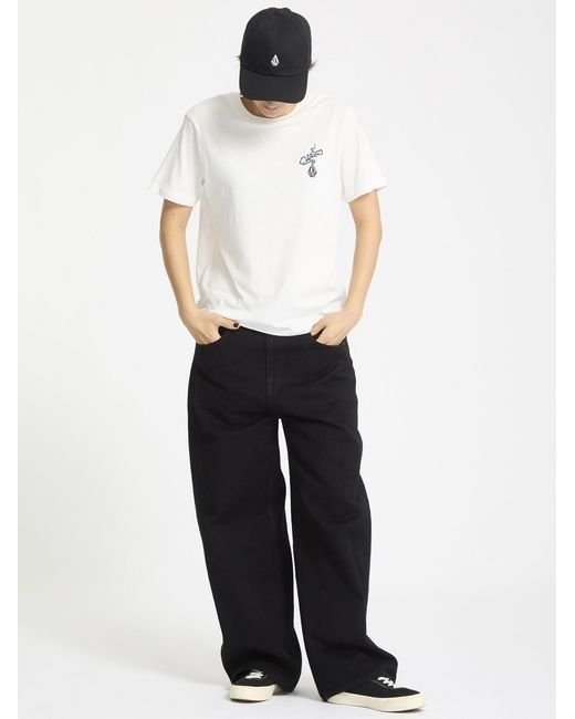 Volcom White Shirt Radical Daze Up