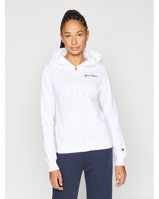 Champion White Sweatjacke