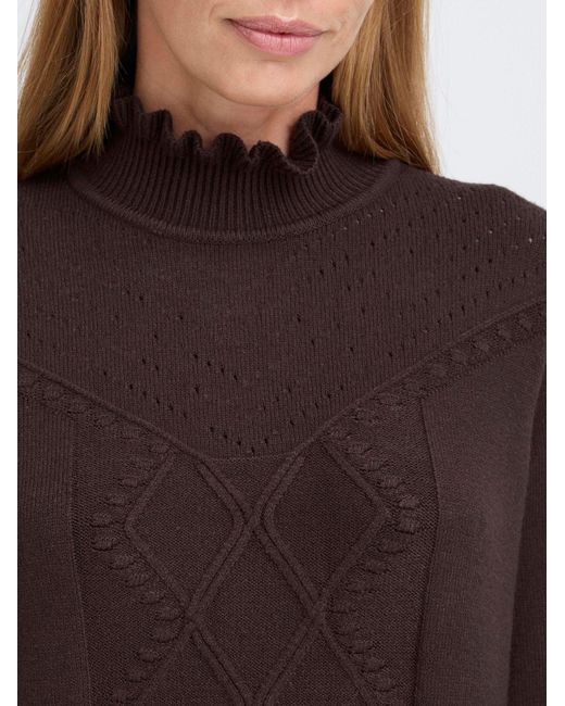 Oxmo Brown Pullover Poxbmmnera