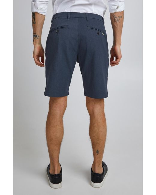 Solid Chinohose in Blue für Herren