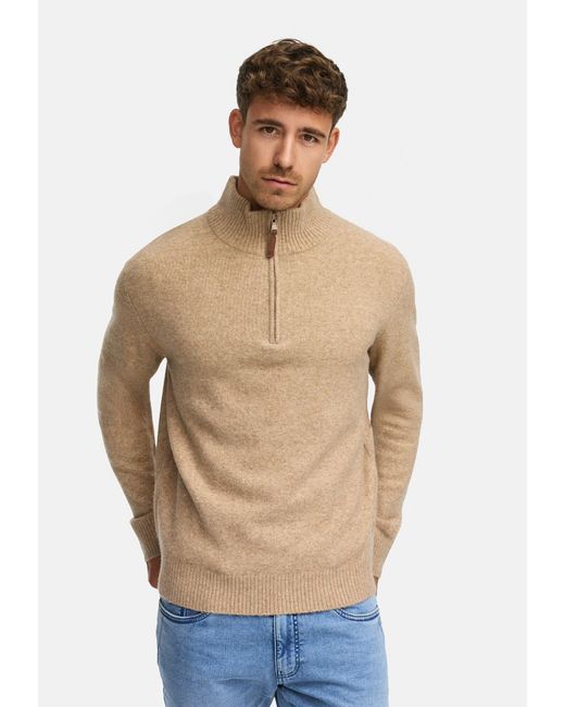 INDICODE Pullover Intrax in Natural für Herren