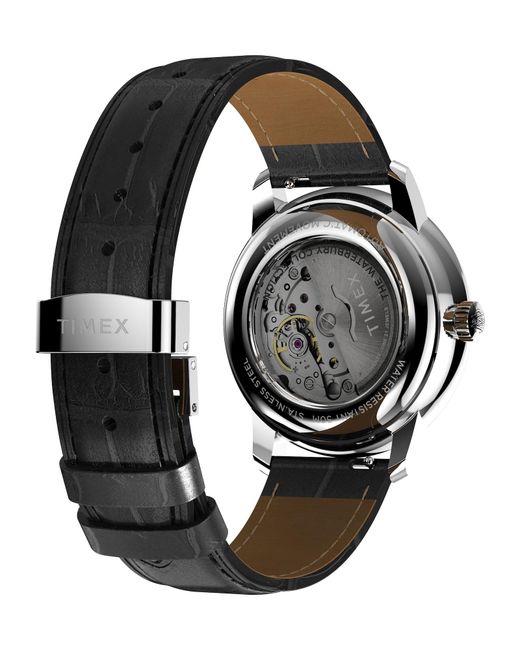 Timex Uhr Waterbury Metropolitan Automatic in Gray für Herren
