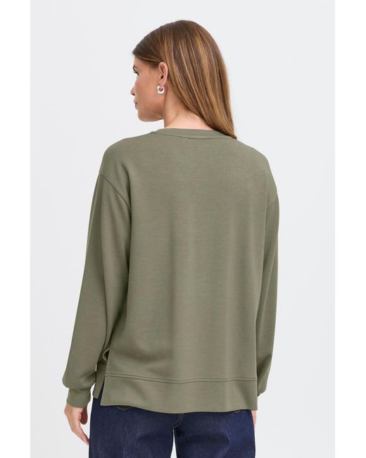 Fransa Green Pullover Aurora