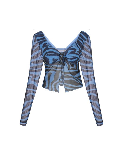 faina Blue Bluse