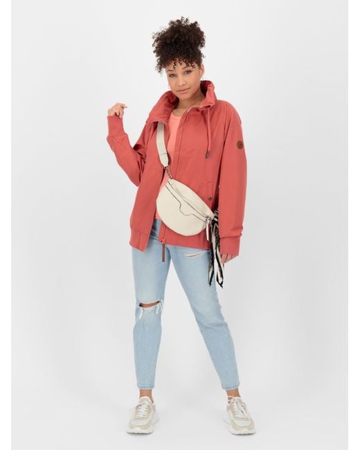 Alife & Kickin Red Jacke Joranaak