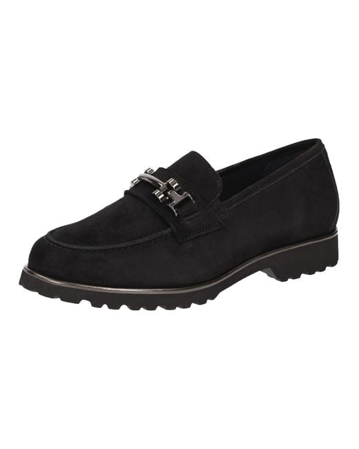 Sioux Black Slipper Meredith