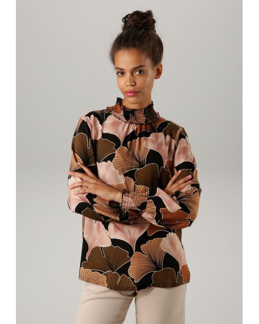 Aniston CASUAL Brown Bluse