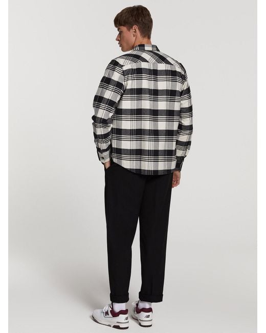 Shiwi Hemd Brad in Gray für Herren