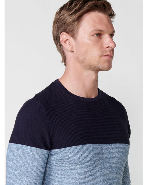 Koröshi Pullover in Blue für Herren