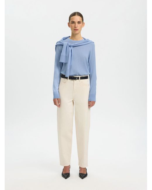SELECTED Blue Pullover Slfthea