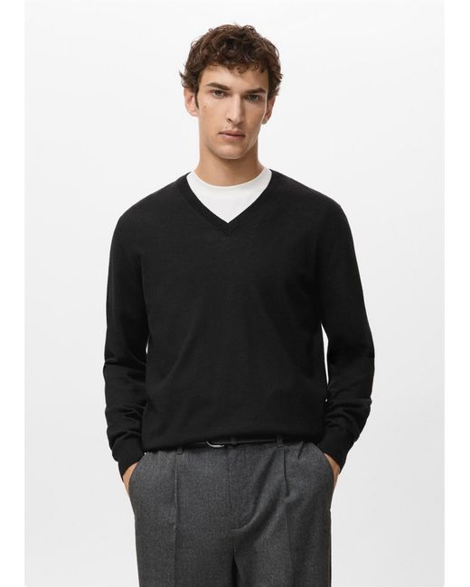 Mango Pullover Willyv in Black für Herren