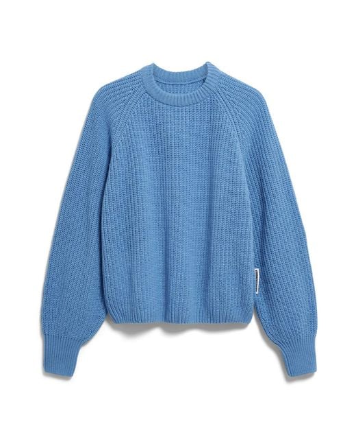 ARMEDANGELS Blue Pullover Kaagi