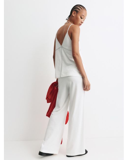 Pull&Bear White Hose