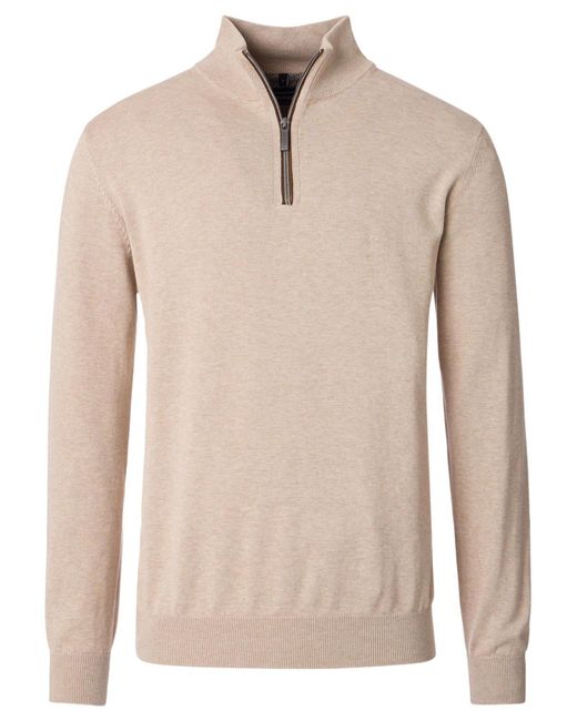 CASA MODA Pullover Basic in Natural für Herren