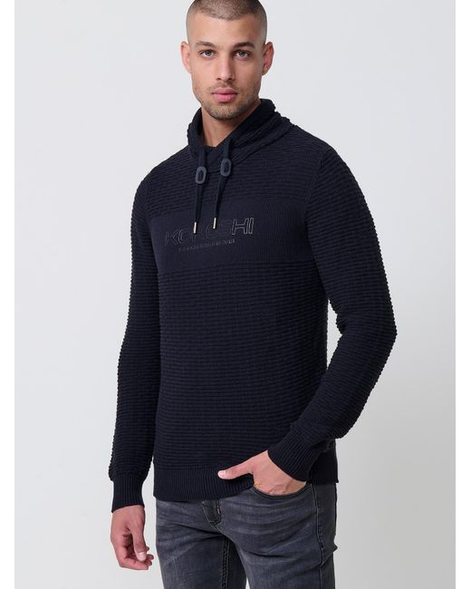 Koröshi Strickpullover in Blue für Herren