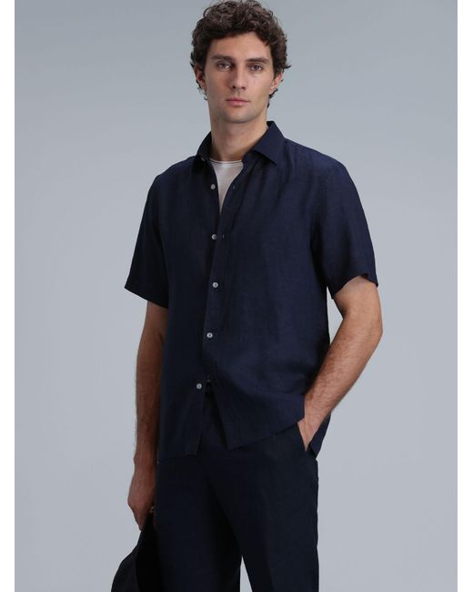 Lufian Hemd Bert in Blue für Herren