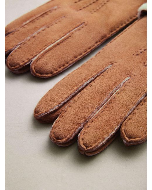 Next White Fingerhandschuhe