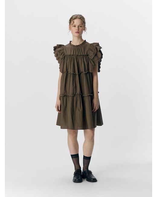 Object Brown Kleid Objhope