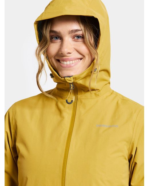 Didriksons Yellow Regenjacke Varja