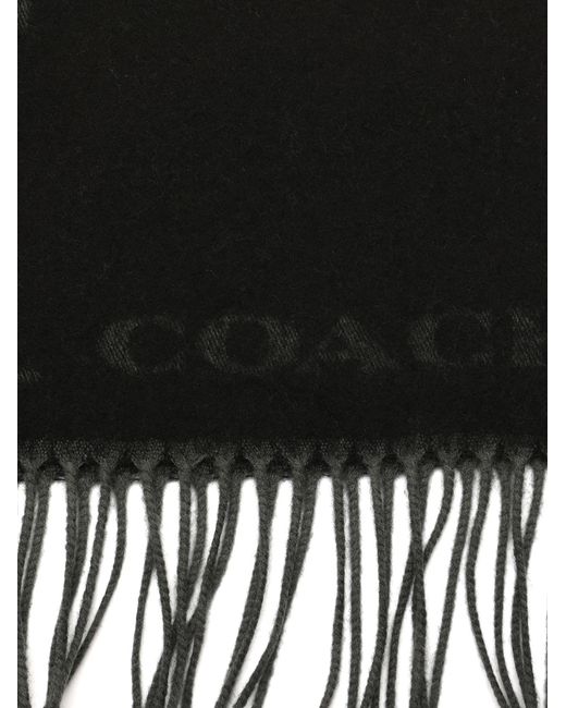COACH Black Schal