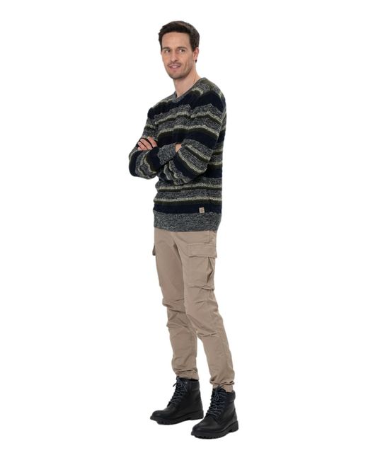 Key Largo Pullover Basel in Black für Herren