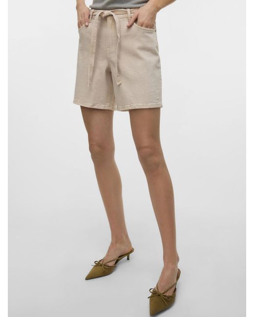 Vero Moda Natural Shorts 'Vmedea'