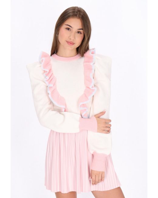myMo White Pullover Pop
