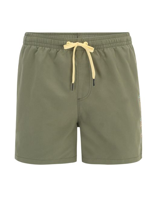 Quiksilver Badeshorts 'behind wave' in Green für Herren