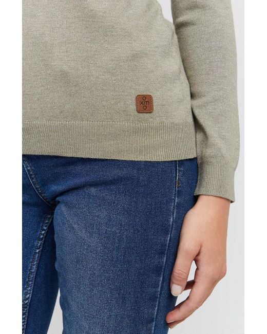 Oxmo Gray Strickpullover 'edda'