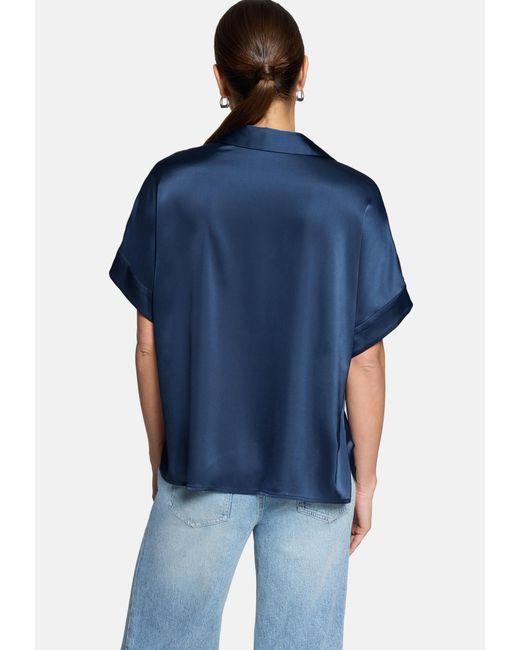 Zero Blue Bluse