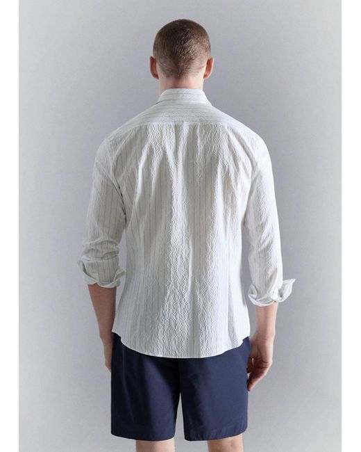 Mango Hemd Lauda in White für Herren