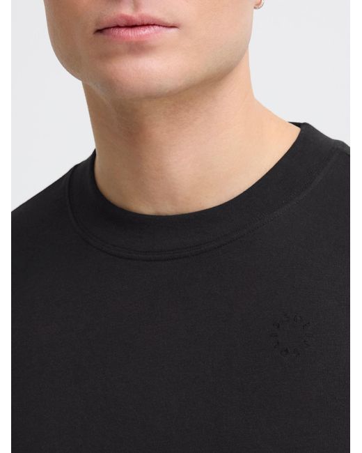 Solid Langarmshirt Sdodatten in Black für Herren