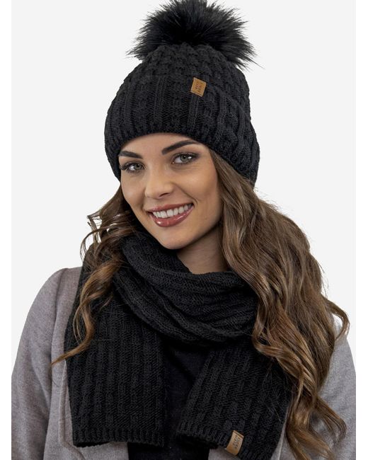 Vivience Black Mütze 7015