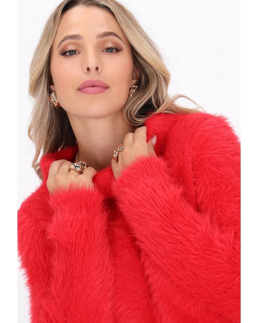 faina Red Pullover