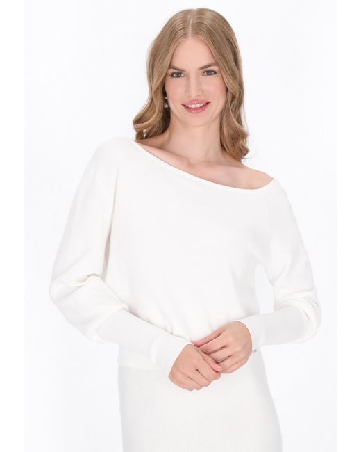 DreiMaster Klassik White Pullover