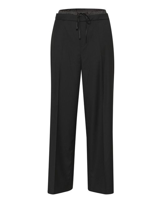 Kaffe Black Bügelfaltenhose 'Vindy'