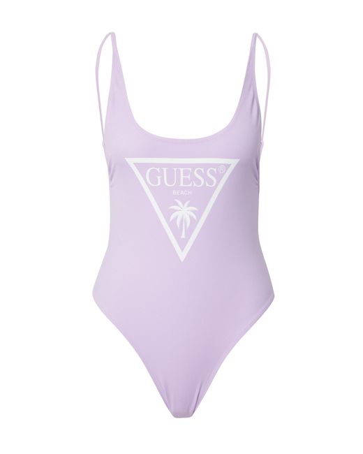 Guess Purple Badeanzug