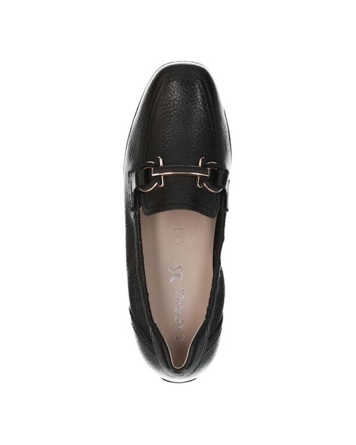 Caprice Black Slipper