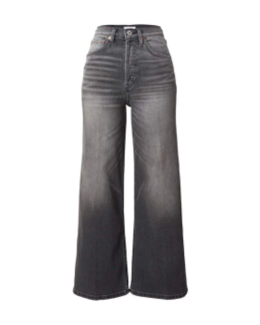 Re/done Gray Jeans