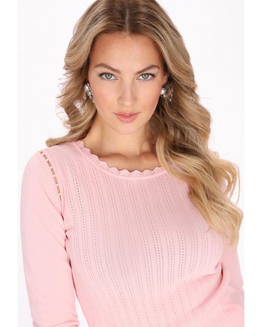 faina Pink Pullover