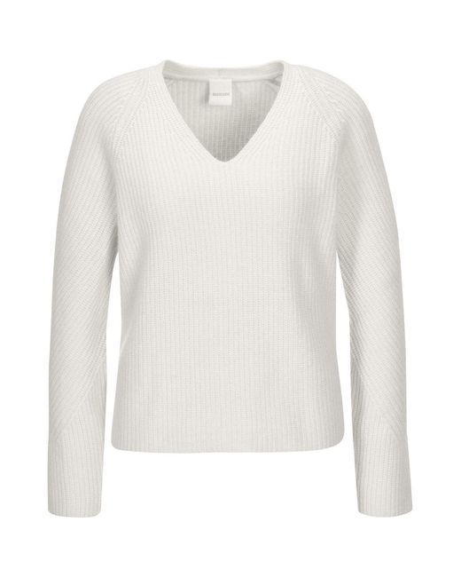 Madeleine White Pullover