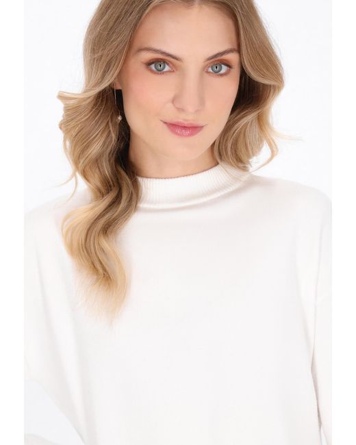 DreiMaster Klassik White Pullover